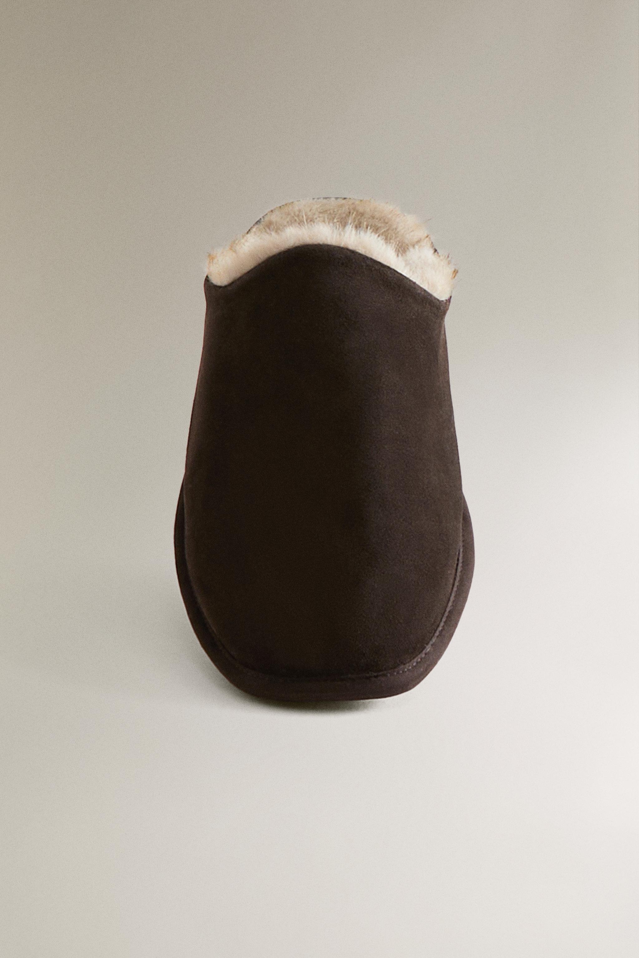 MULE EN CUIR CHAUDE